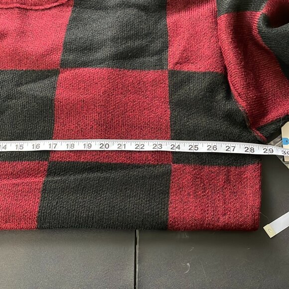 Arizona Jean Co. Women's XXXL NWT Red & Black Sweater - Picture 6 of 11